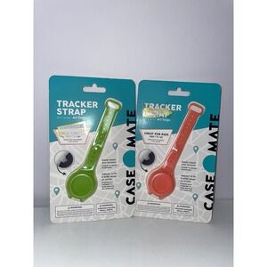 2 Pk Case-Mate Flexible Silicon Watchband W/ Apple AirTag Slot For Kids